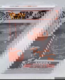 Star Wars POP! SWAU Authenticated Autographed Ashoka