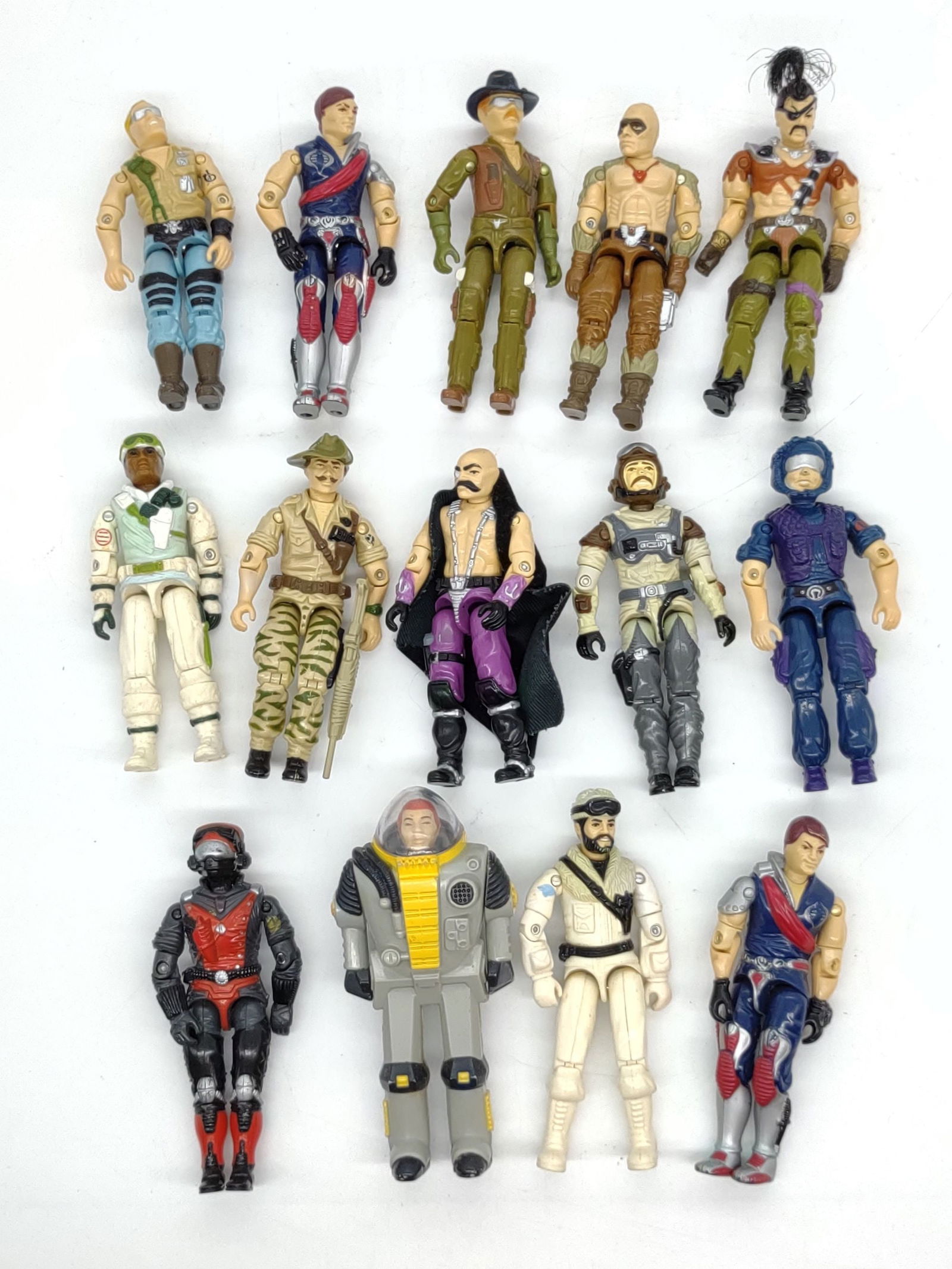 (14) 1980s Hasbro G.I. Joe 3.75in ARAH Action Figure (1 of 10)