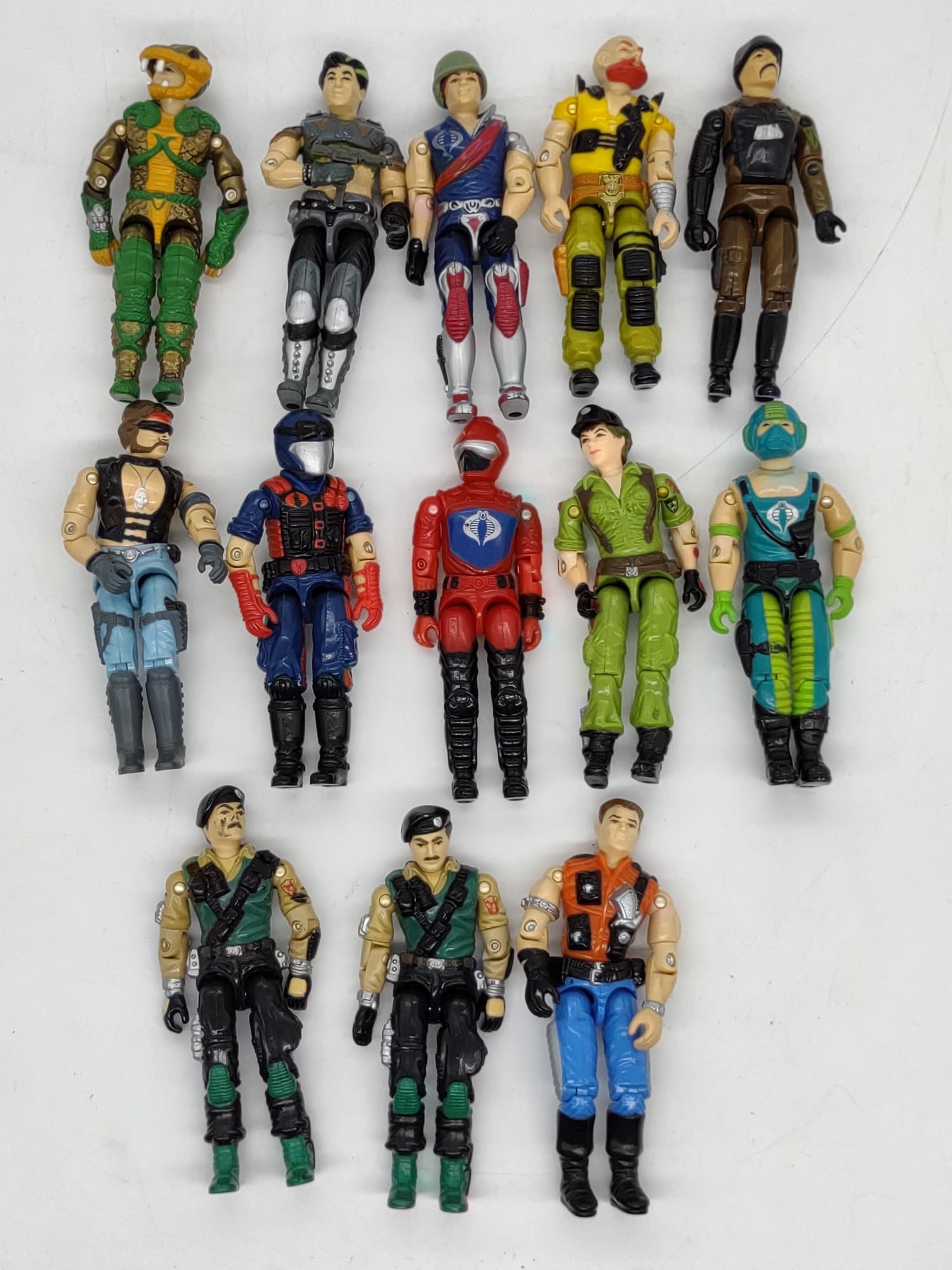 (13) 1980s Hasbro G.I. Joe 3.75in ARAH Action Figure (1 of 8)