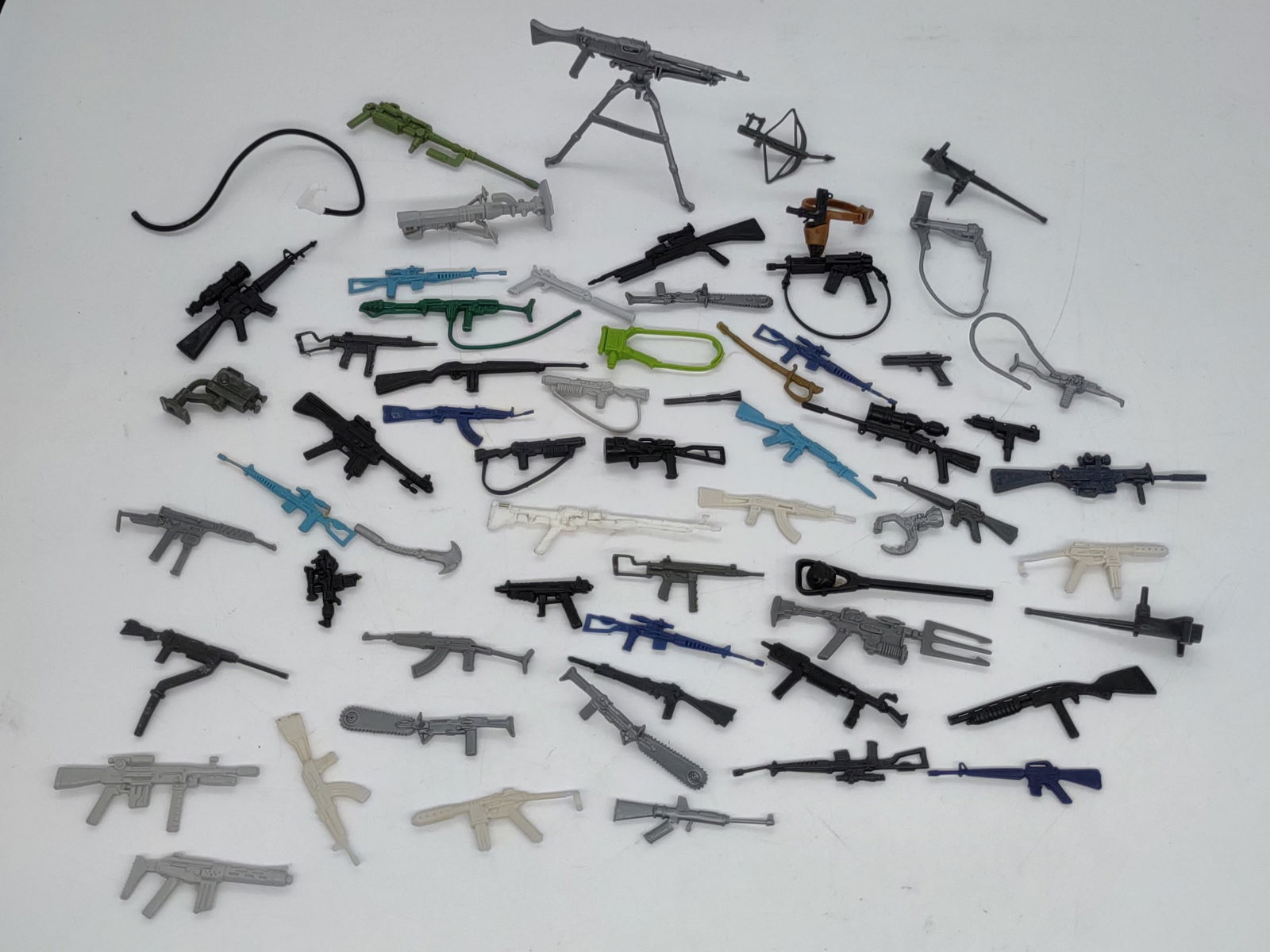 Large Lot of 1980s Hasbro G.I. Joe 3.75in ARAH Action Figure Weapons / Guns / Rifles (1 of 13)