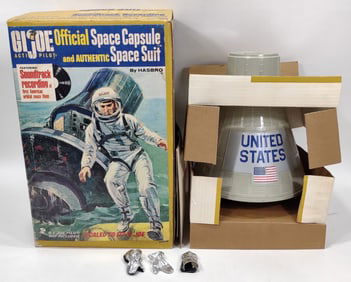 1966 Hasbro G.I. Joe Space Capsule In Original Box w/ Inserts