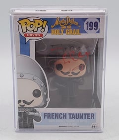 POP! Signed John Cleese Monty Python and the Holy Grail French Taunter
