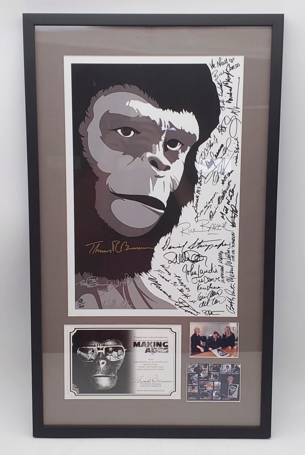 Making Apes Autographed Art Poster #58 of 60 (1 of 10)