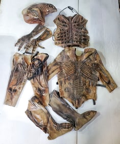 1992 Twentieth Century Fox Aliens 3 Life Size Latex Full Body Suit Prop.