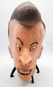 1993 MTV Vintage Beavis and Butthead Halloween Mask.