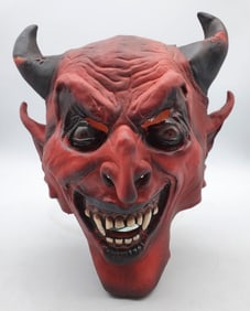 Vintage Distortions Unlimited Latex Devil Mask