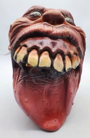 Vintage Latex Halloween Prop Mask.