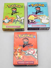 3 Pokémon Theme Decks including Lightning Rod, Hot Water, Psych Out