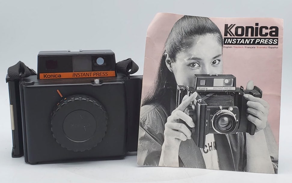 Konica Instant Press Polaroid Camera (1 of 9)