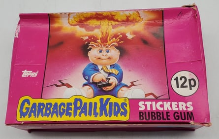 1985 Topps Garbage Pail Kids Stickers Wax Box 48 Packs