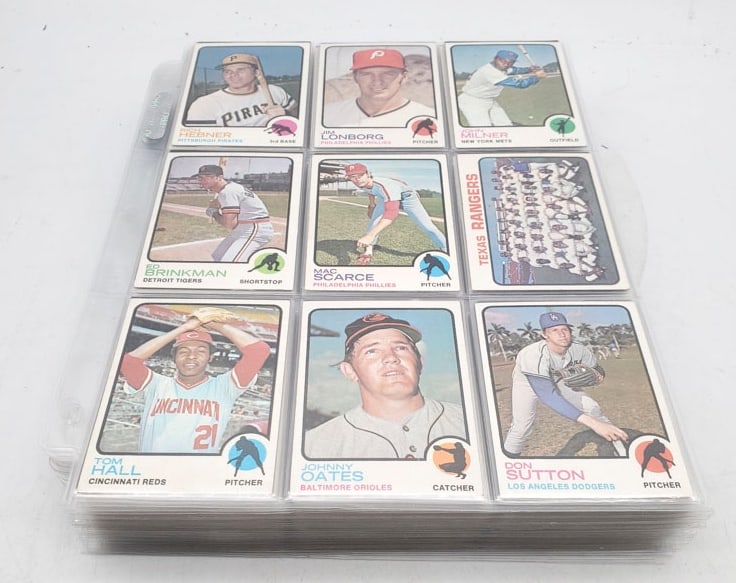 1973 Topps Baseball Cards Starter Set 448 Cards No Duplicates (1 of 12)