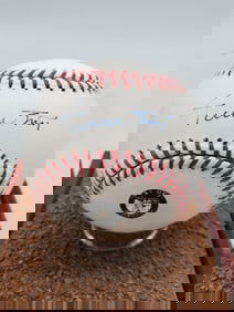 "Say Hey" Authenticated Willie Mays Autographed Baseball