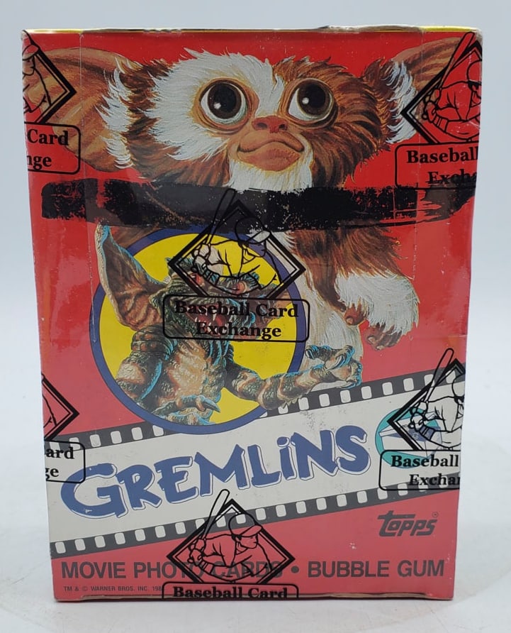 1984 Topps Gremins Unopened Wax Box, BBCE Wrapped (1 of 5)