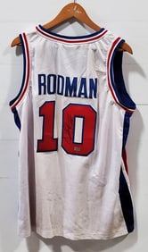 AbsoluteAuthentics Authentic Dennis Rodman Autograph Detroit Pistons Jersey