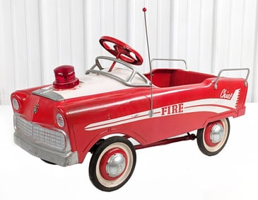 Original Murray Fire Chief Pedal Car
