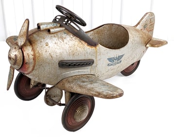 Original Steelcraft U.S. Army Pursuit Pedal Plane