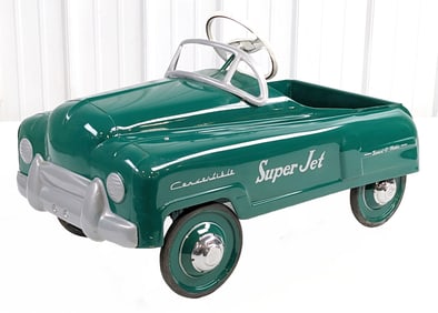 Restored BMC Super Jet Convertible Pedal Car w/ 2-Speed Rear End