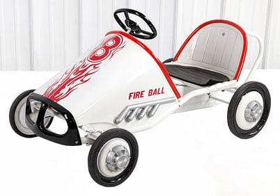 Restored Murray #8 Fire Ball Racer Pedal Ca