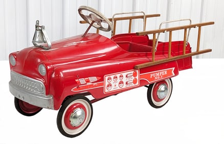 Original Murray City Fire Dept. Pumper No. 1 Pedal Car
