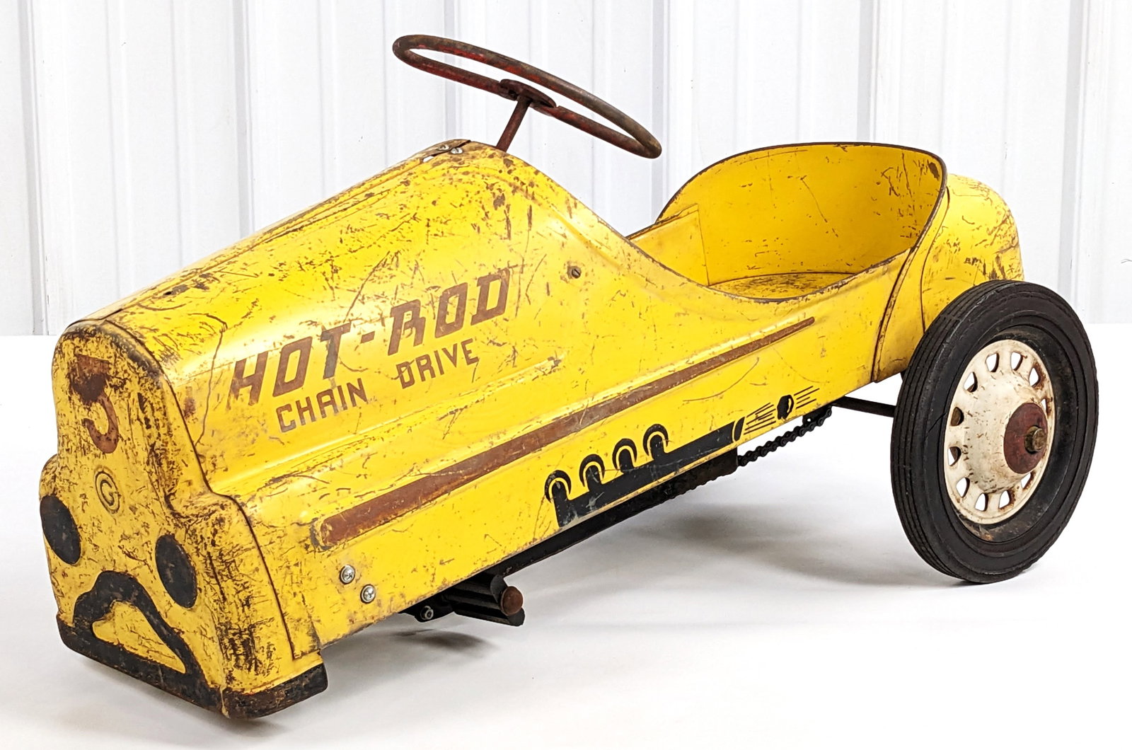 Original Garton Chain Drive Hot Rod Pedal Car (1 of 9)