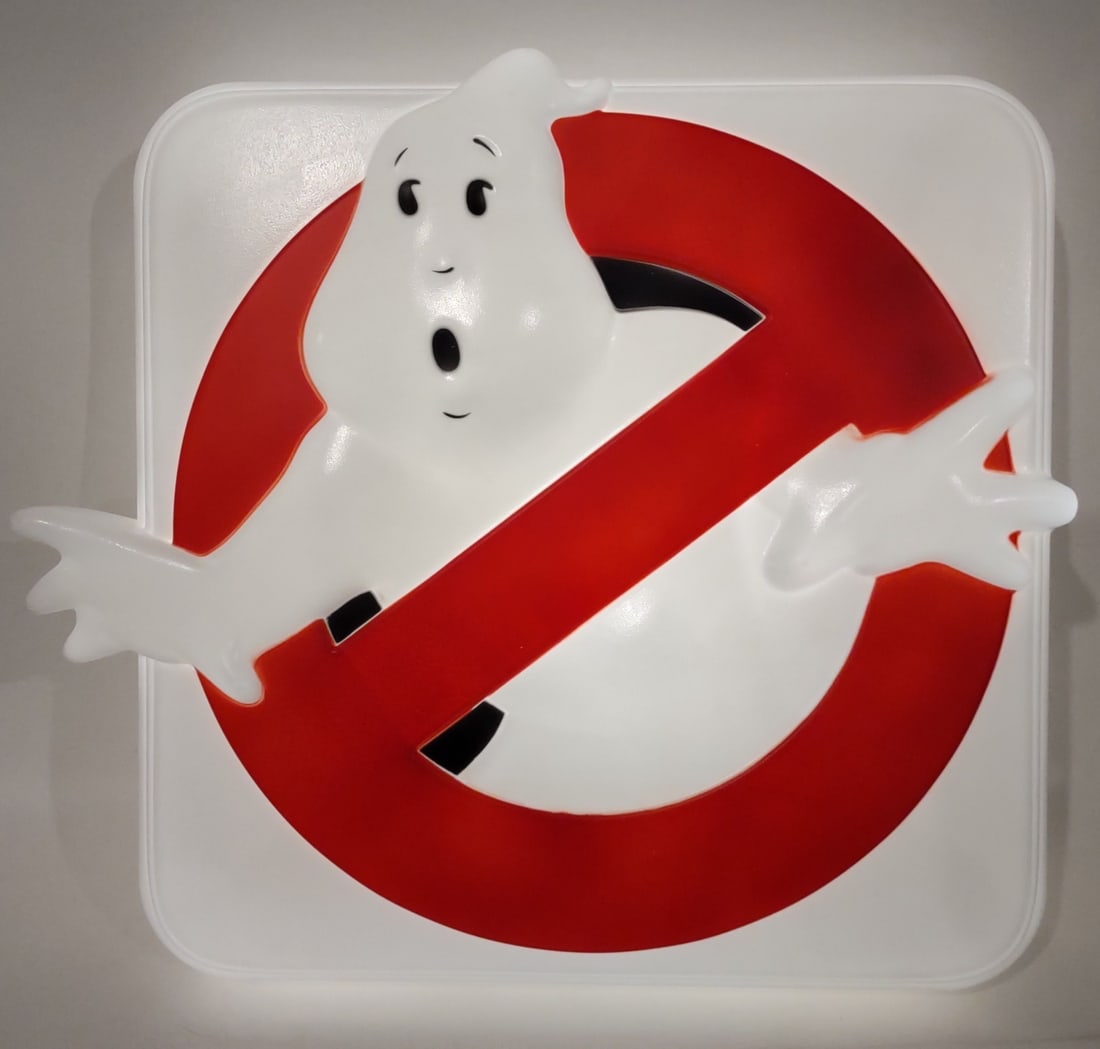 Ghostbusters Lighted 3D Blow Mold Prop Sign (1 of 7)