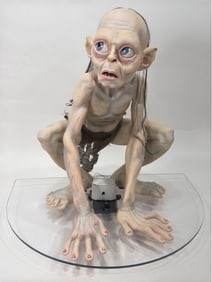 Life Size 2002 Lord Of The Rings Gollum / Smeagol Prop Display