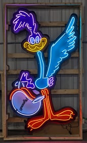 Custom Plymouth Road Runner Neon Sign