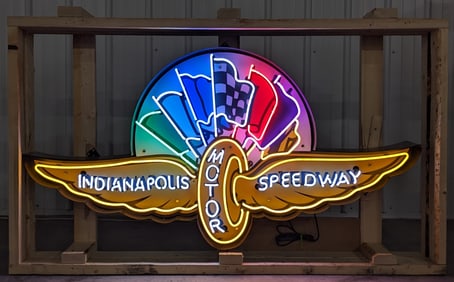 Custom Indianapolis Motor Speedway Neon Sign