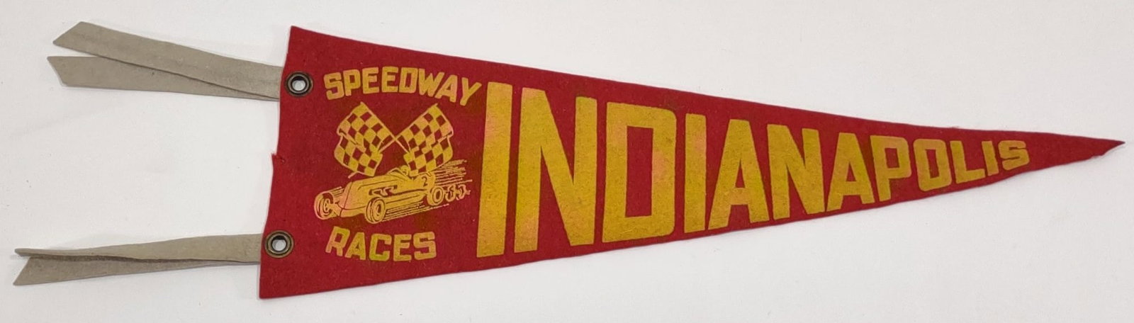 1930s-40s Indianapolis Speedway Auto Race Pennant (1 of 7)