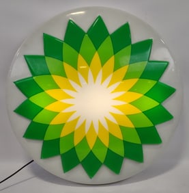 3ft BP Service Station Lighted Helios Advertising Sign