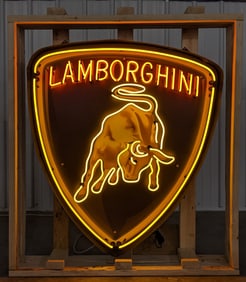 Custom Lamborghini Neon Sign
