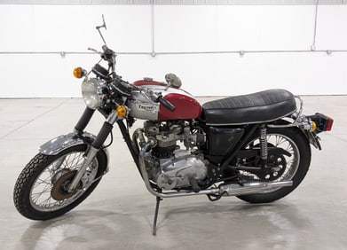 1977 Triumph Bonneville Motorcycle