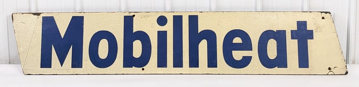Large Vintage SSW Mobilheat Advertising Sign