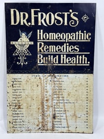Early SST Dr. Frost?s Remedies Sign