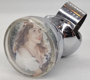 Vintage Pin-Up Girl Auto Brodie / Suicide Steering Wheel Knob