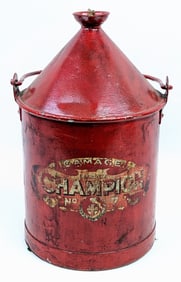 Early British Gamage Champion No.7 Oil Can