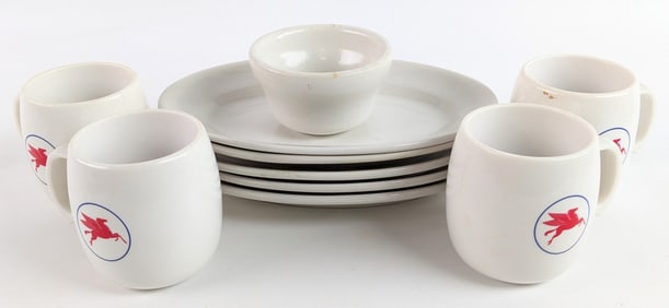 Vintage Jackson China Mobil Service Station Restaurant Ware & More