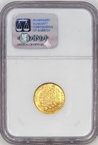 1873 A Germany States Prussia 10 Mark Gold Coin NGC MS-66
