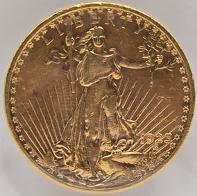 1923 United States Saint-Gaudens Double Eagle $20.00 Gold Piece