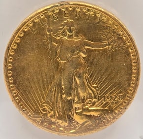 1928 United States Saint-Gaudens Double Eagle $20.00 Gold Piece