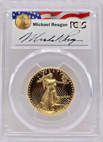 1990-P United States $25 American Eagle 1/2 Ounce Fine Gold Proof Coin PCGS PF 69 DCAM