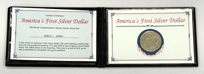 America's First Silver Dollar, 1803 Spanish Dollar