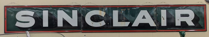 24ft Vintage SSP Sinclair Service Station 3-Piece Sign