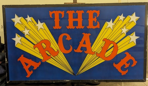 9ft Vintage The Arcade DS Lighted Sign
