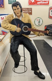 Life Size Elvis Presley Resin Display Prop