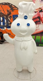 Nearly 5ft Vtg Pillsbury Doughboy Store Display