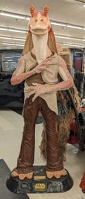 Life Size Star Wars Jar Jar Binks Episode 1 Display Prop