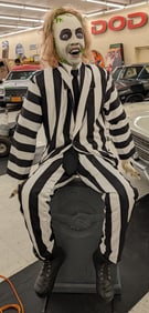 Life Size Beetle Juice Animated Prop