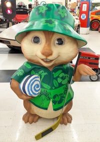 Giant 54in Alvin & The Chipmunks Theodore Fiberglass Statue