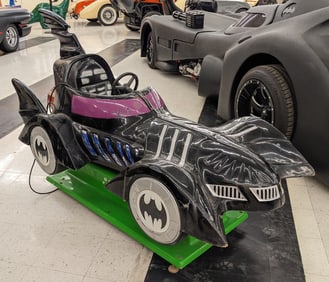 Vintage 50? Coin Op Batmobile Kiddie Ride